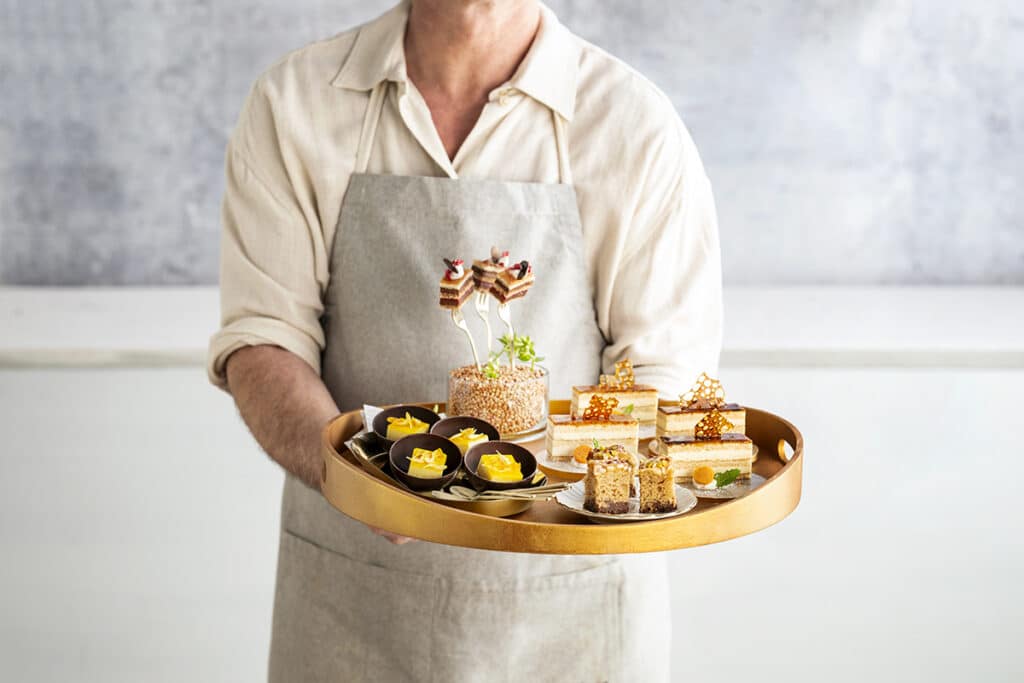 6x efficient patisserie works for your buffet or coffee break