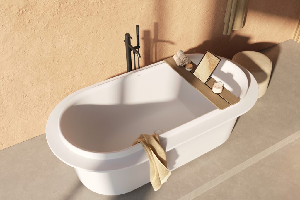 Duravit introduceert nieuw Vitrium-ligbad van Christian Werner